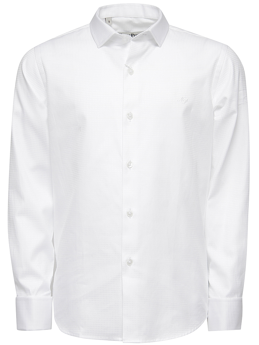 Рубашка Noble People, размер 152, цвет белый 19003-457 - фото 3