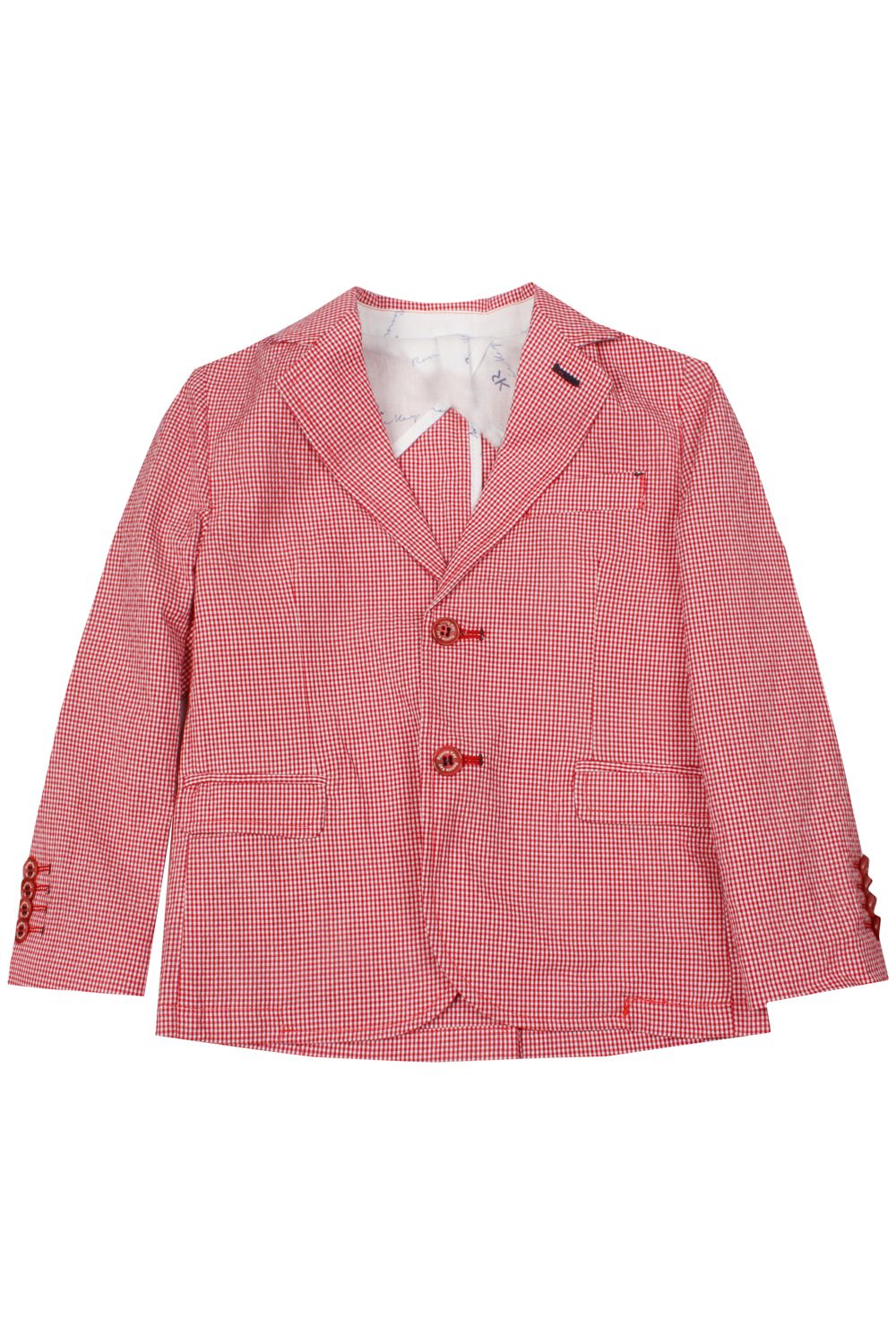 Пиджак Ronnie Kay, размер 110, цвет красный RK1325 - фото 1
