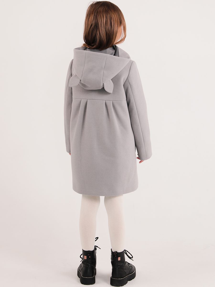 Пальто Mamma Mila, размер 110, цвет серый - фото 3