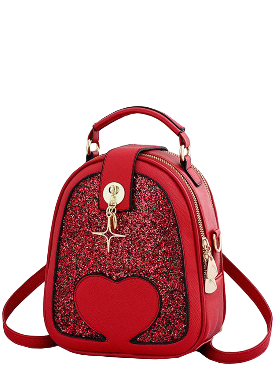 Рюкзак Multibrand, размер UNI, цвет красный 859-red - фото 1