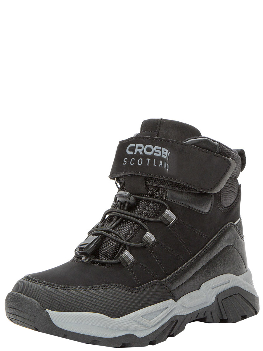 Ботинки Crosby, размер 33, цвет черный