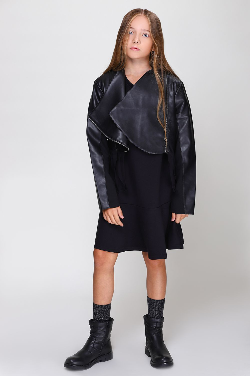 Куртка Y-clu', размер 140, цвет черный Y12160 - фото 3