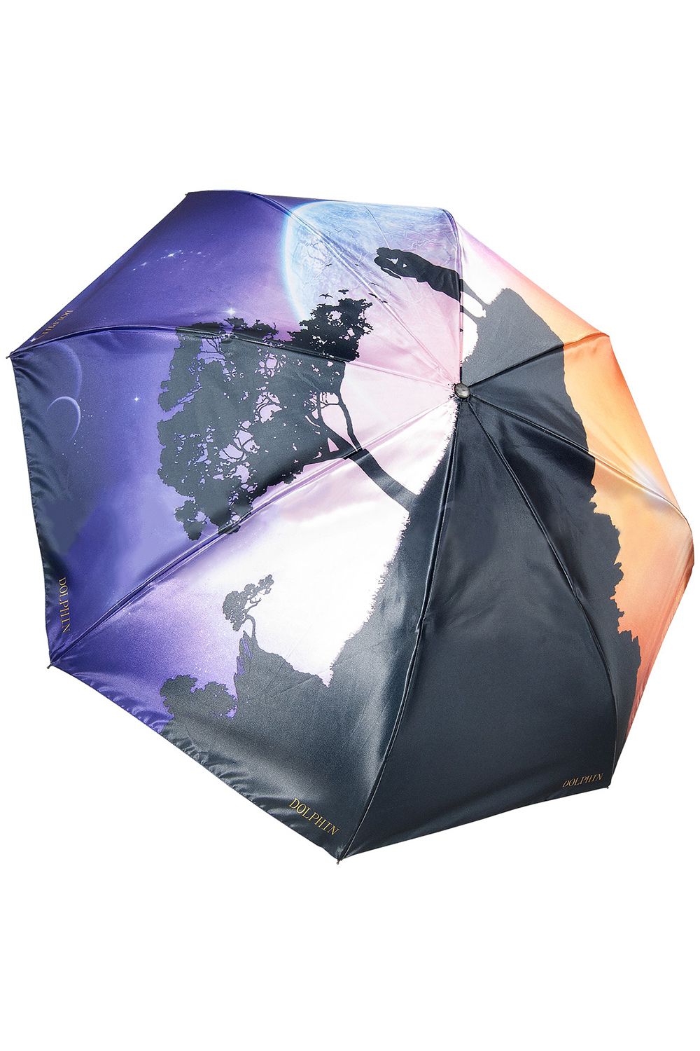 Зонт-наоборот Multibrand, размер UNI, цвет оранжевый - фото 4