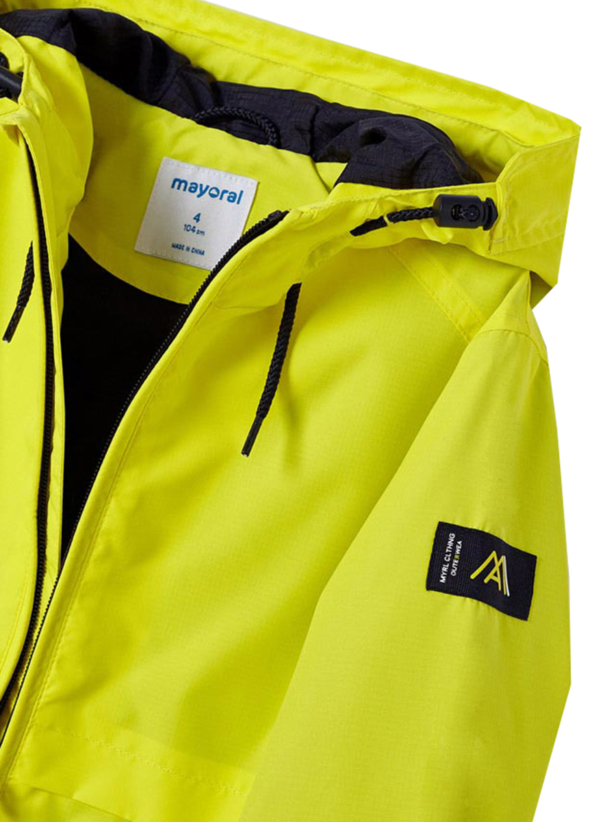 Куртка Mayoral, размер 110, цвет желтый 3.419/50 - фото 4