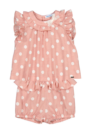 Блуза+шорты для малышей Mayoral (Испания) Розовый 1.280/64
