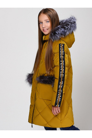 Пальто Noble People (Китай) Жёлтый 28607-521