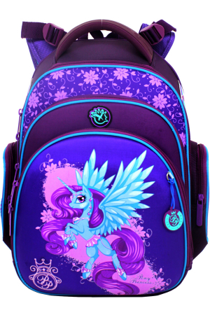 Ранец+мешок для детей Hummingbird (Китай) Фиолетовый TK34
