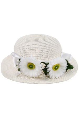 Шляпа для детей Veneziano (Италия) Белый CF3155Ш