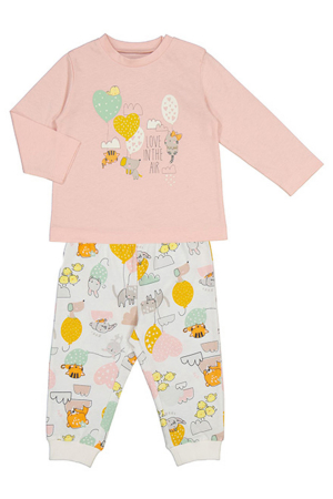 Пижама для малышей Mayoral (Испания) Розовый 1.771/92