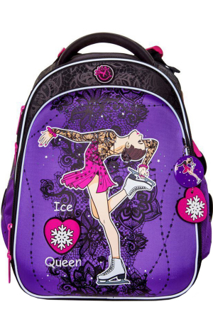 Ранец для девочек Hummingbird (Китай) Фиолетовый T115 Pur