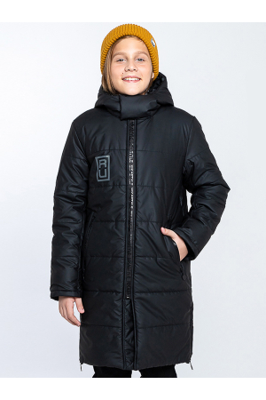 Пальто для мальчиков Nikastyle (Россия) Чёрный 6з2921