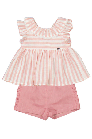 Блуза+шорты для малышей Mayoral (Испания) Розовый 1.283/46