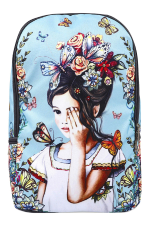 Рюкзак для девочек BagRio (Россия) Голубой NP22-B