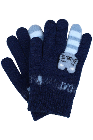 Перчатки для девочек Laddobbo (Китай) Синий AP-37882-2-497
