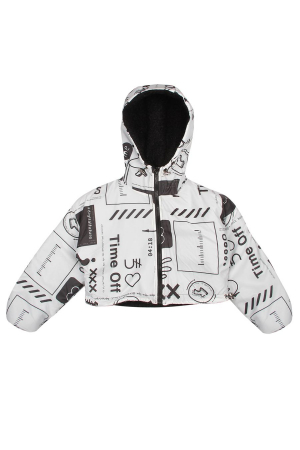 Куртка для детей Y-clu' (Китай) Белый Y14080