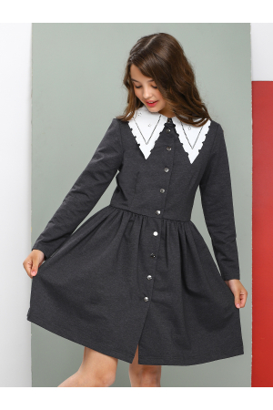 Платье для детей Noble People (Россия) Серый 29526-1397-422