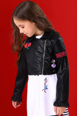 Куртка для детей Meilisa Bai (Италия) Чёрный FL1799