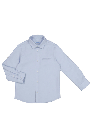 Рубашка для детей Mayoral (Испания) Голубой 140/71