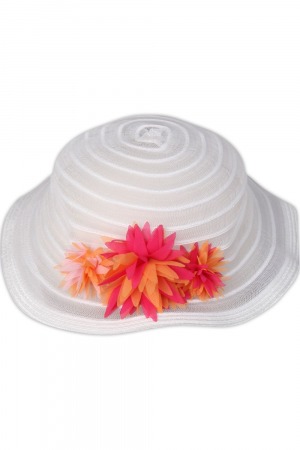 Шляпа для девочек Meilisa Bai (Италия) Белый FL2299