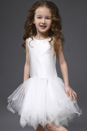 Платье для детей Gaialuna (Китай) Белый G1444