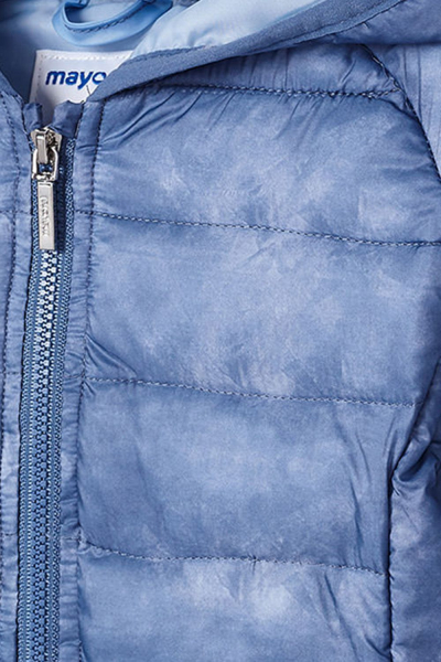 Куртки короткие Куртка+чехол Голубой