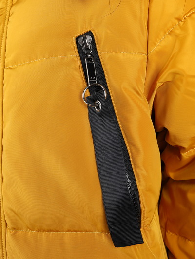 Куртки длинные Куртка Жёлтый