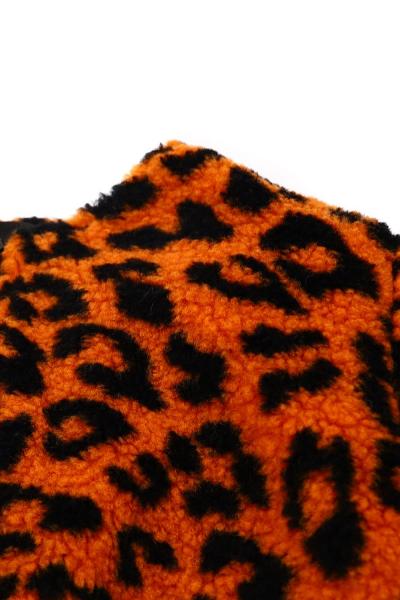 Одежда из меха Шуба Оранжевый